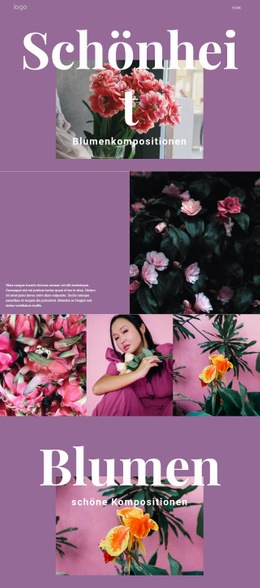 Blumensalon - Ultimative Landingpage