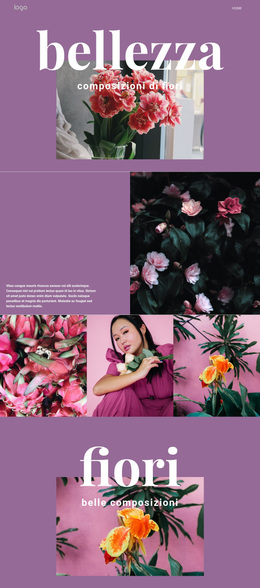 Salone Di Fiori - Tema WordPress Gratuito