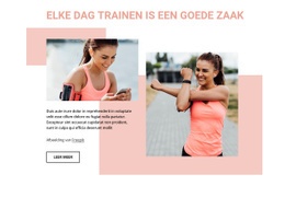Meest Creatieve Ontwerp Voor Elke Dag Trainen Is Een Goede Zaak