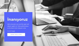 Strateji, Pazarlama, Organizasyon HTML5 Şablonu