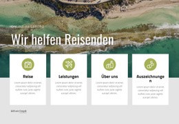 Das Beste Website-Design Für Planen Sie Einen Urlaub Bei Uns