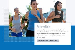 Reszponzív HTML A Következőhöz: Fuss A Klubunkkal