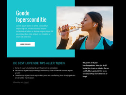 Goede Lopersconditie - HTML5-Sjabloon