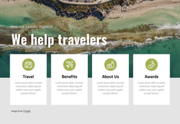 Plan A Vacation With Us - Single Page Website Template