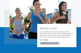 Biegnij Z Naszym Klubem Szablon CSS