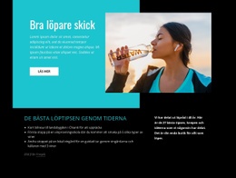 Bra Löpare Skick - Professionell Webbplatsmall