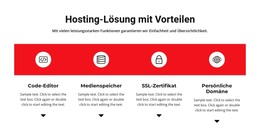 Seiten-HTML Für Vorteile Des Arbeitens