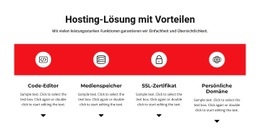 Vorteile Des Arbeitens - Vorlagen Website-Design