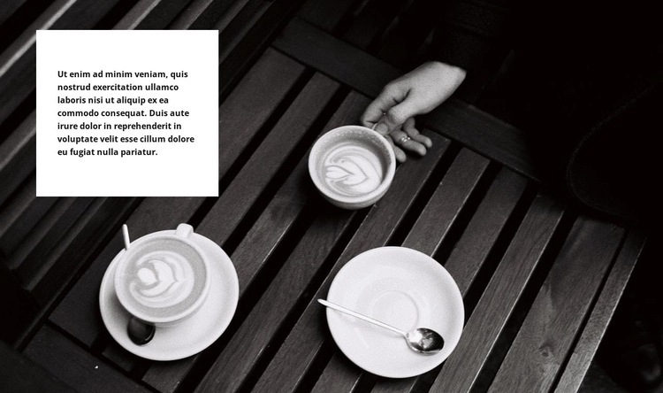 Kaffeezeremonien Website design