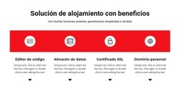 Beneficios De Trabajar - Página De Destino Gratuita, Plantilla HTML5