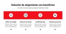 Beneficios De Trabajar - Hermosa Plantilla De Una Página