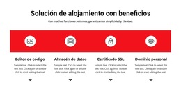 Plantilla De Plataforma De Lanzamiento Para Beneficios De Trabajar