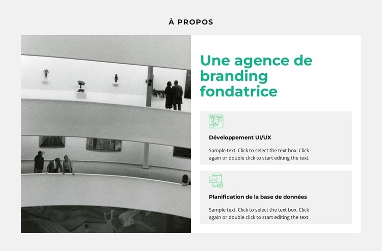 Espace professionnel idéal Modèles de constructeur de sites Web