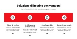 Benefici Del Lavoro - Pagina Di Destinazione Gratuita, Modello HTML5