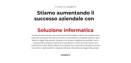 Testo Informatico - Modello Per La Creazione Di Siti Web