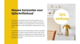 Kortingen Op Decor - HTML Website Builder