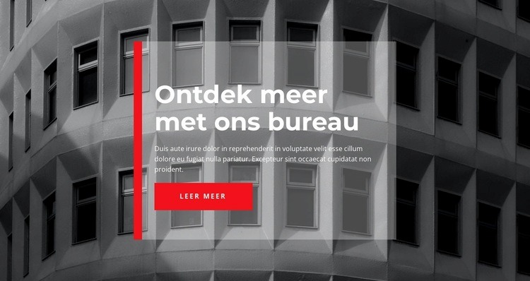 Maak er het beste van Website mockup