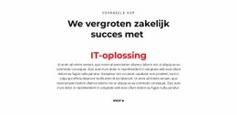 Meest Creatieve Ontwerp Voor IT-Tekst