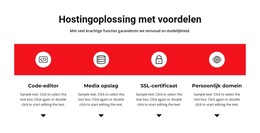 Platformsjabloon Lanceren Voor Voordelen Van Werken