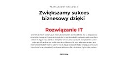 Tekst Informatyczny - Darmowy Szablon