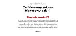 Tekst Informatyczny - Szablon Kreatora Stron Internetowych