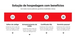 Benefícios De Trabalhar - Página De Destino Gratuita, Modelo HTML5