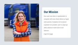 Page HTML For Our Mission Is To Deliver A Positive