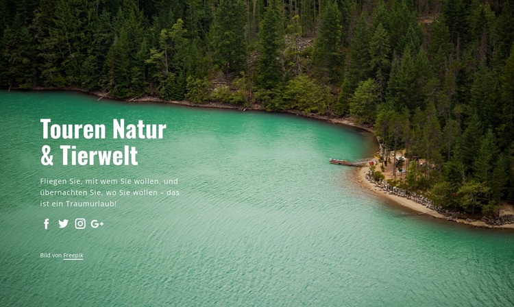 Touren durch Natur und Leben WordPress-Theme