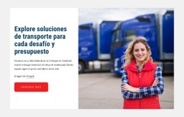 Soluciones De Transporte Plantillas De Administración