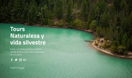 Tours Naturaleza Y Vida Silvestre Plantilla Responsiva Html5