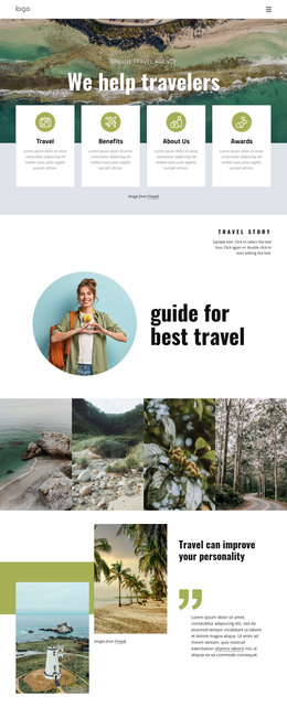 We Help Manage Your Trip - HTML5 Template