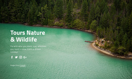 Tours Nature And Widlife - Simple HTML Template