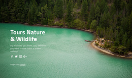Tours Nature And Widlife Templates Html5 Responsive Free