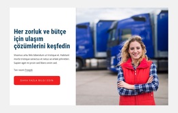 Ulaşım Çözümleri - WordPress Teması