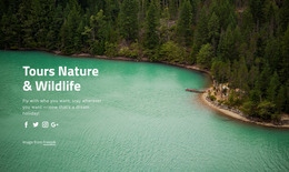 Tours Nature And Widlife - Ready Website Theme