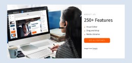 Nicepage features - CSS Template by Nicepage