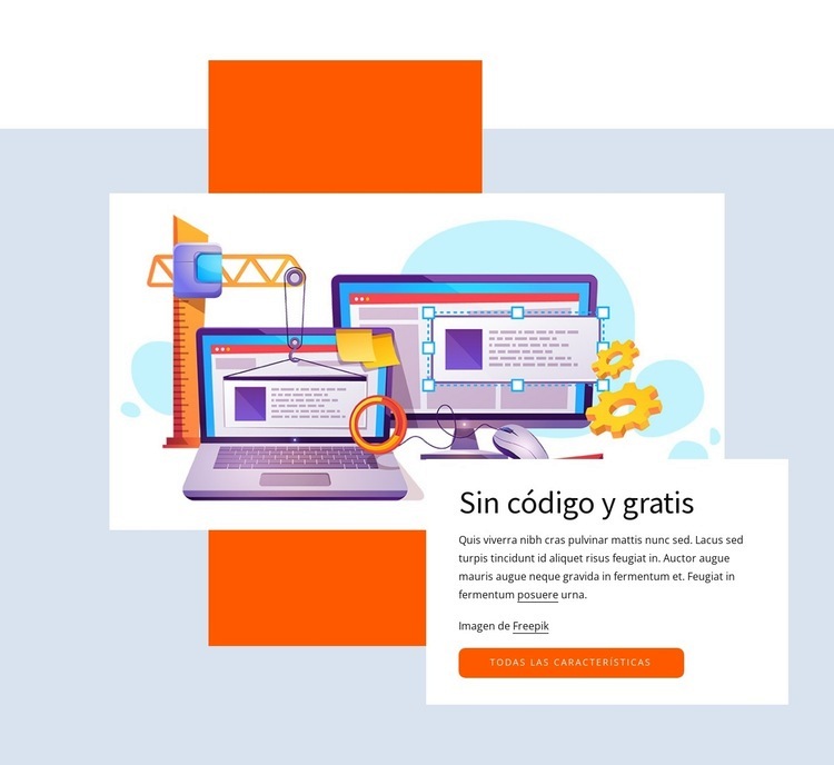 Solicitud sin código Diseño de páginas web