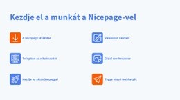 Kezdje A Munkát A Nicepage-Val Oldalépítő