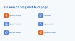 Ga Aan De Slag Met Nicepage - Sjablonen Website-Ontwerp