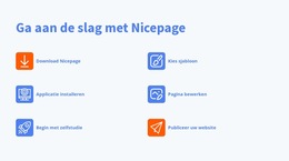 Ga Aan De Slag Met Nicepage - Beste Websitesjabloon