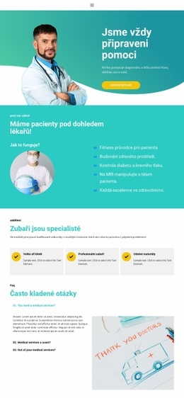 Nové Centrum Medicíny – Vstupní Stránka