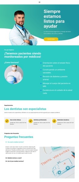 Nuevo Centro De Medicina Tema De Wordpress