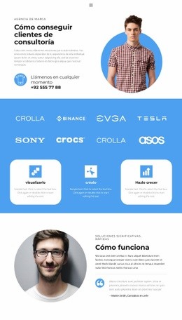 Como Conseguir Clientes: Plantilla HTML5 Creativa Multipropósito