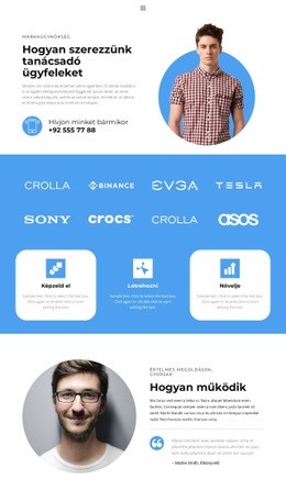 Hogyan Szerezzünk Ügyfeleket - HTML Webhely Elrendezés