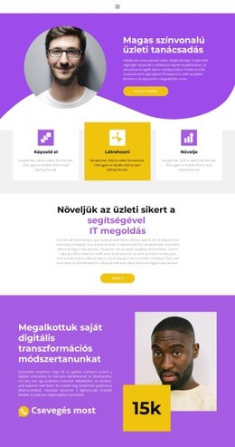 Magas Színvonalú Üzlet – Reszponzív Webhelysablonok