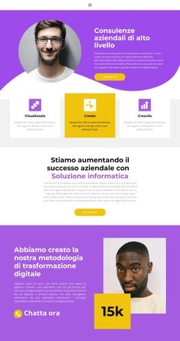 Affari Di Alto Livello - Design Del Sito Web Definitivo