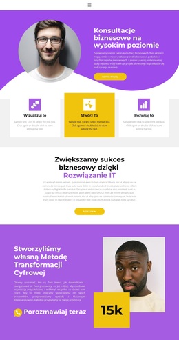 Biznes Wysokiej Klasy - Darmowy Motyw WordPress