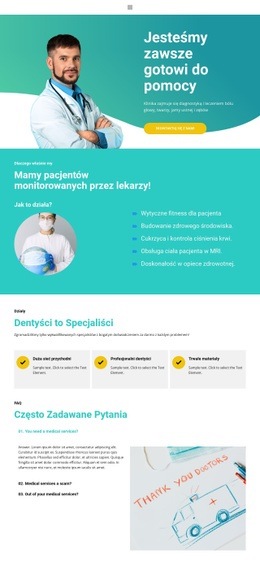 Nowe Centrum Medycyny - Responsywny Szablon HTML5