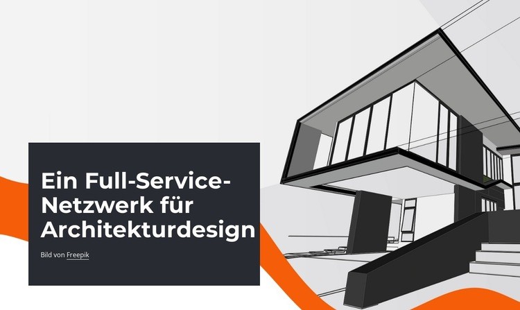 Netzwerk gestalten HTML Website Builder