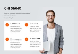 Una Buona Agenzia Di Design - Pagina Di Destinazione Gratuita, Modello HTML5